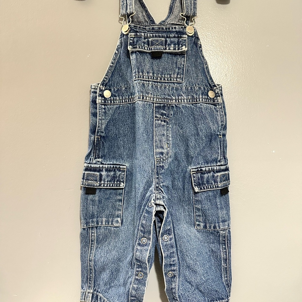 Canyon River Blues Blue Kids Overalls